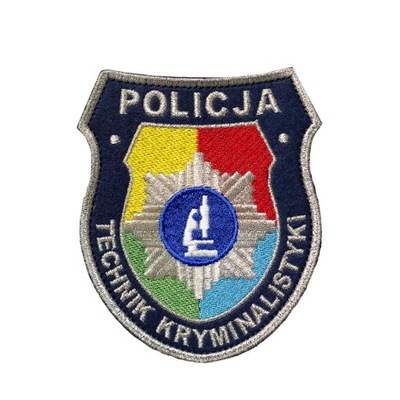 Emblemat Policja - Technik Kryminalistyki