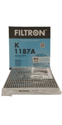 FILTRON FILTRO DE CABINA DE CARBON K 1187A HONDA  