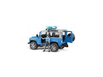 Land Rover Defender z Policjantem 02597