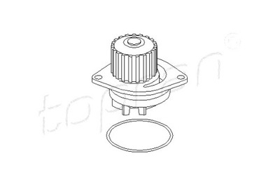 НАСОС ВОДЫ CITROEN PEUGEOT TOPRAN