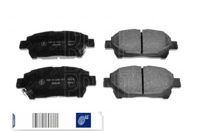 Blue print adt342177 набор тормозных колодок тормозных, тормоза дисковые фото №1