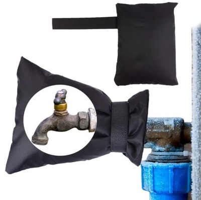 POKROWIEC OCHRONNY ZIMOWY NA KRAN ZEWNĘTRZNY OGRODOWY OSŁONA ZIMĘ PRZYMROZK