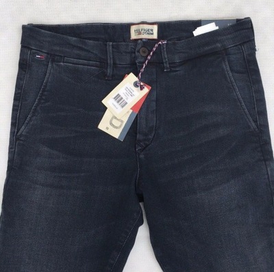 Hilfiger Denim Jeans granatowe CHINO SAWYER