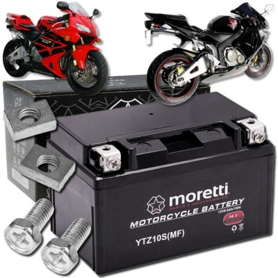 BATERÍA ZELOWY PARA MOTOCICLETA 8,6AH YTZ10 HONDA CBR 600 RR 01-16  