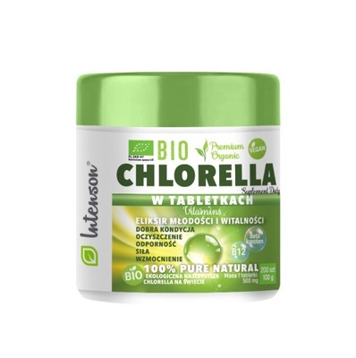 Intenson Chlorella BIO 200 tabletek