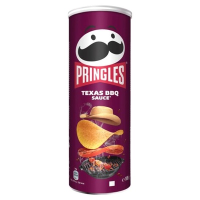 PRINGLES CHIPSY TEXAS BBQ 165G