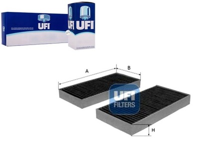 UFI ФИЛЬТР САЛОНА EKF164A PCK81712 CC1139 2165306