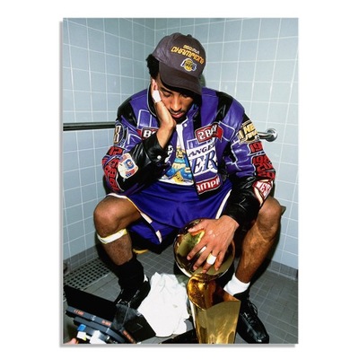 1x OBRAZ KOBE BRYANT CHAMPION NBA 40x60