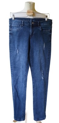 Spodnie Jeans Esmara Skinny Fit M 38 Przetarcia