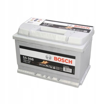 BATERÍA BOSCH S5 77AH 780A P+  