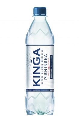 Woda mineralna KINGA PIENIŃSKA gazowana 12szt