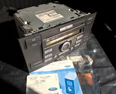 FORD MONDEO MK3 RADIO VISTEON 6000 CD LIFT SILVER