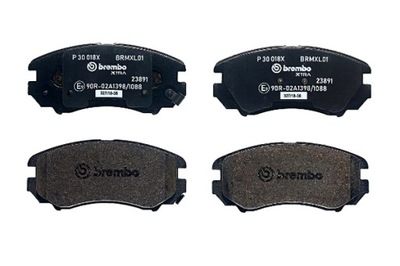 BREMBO ZAPATAS DE FRENADO TUNINGOWE XTRA PARTE DELANTERA SÍ HYUNDAI CUPÉ II  