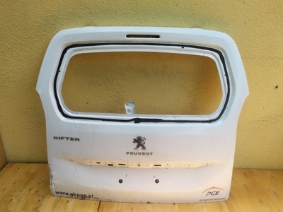 Puegeot rifter крышка багажника багажника задняя задняя фото №1