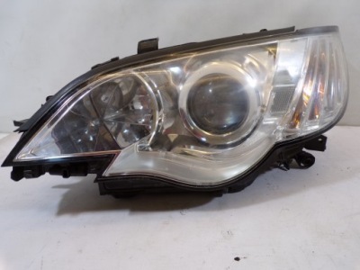 Лампа передняя перед левая subaru legacy outback 4 iv lift ксенон k фото №1