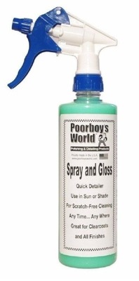 POORBOY'S WORLD Spray & Gloss 473ml