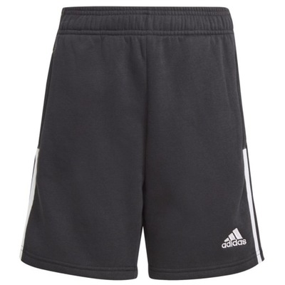 Spodenki adidas TIRO 21 Sweat Short Junior GM7343 czarny 140 cm