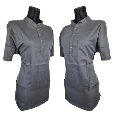 FARTUCH MEDYCZNY, KOSMETYCZNY, TUNIKA DAMSKA NIEUŻYWANA r. M