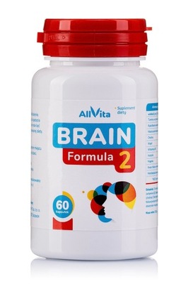 Brain 60 kaps. Allvita witaminy B kompleks