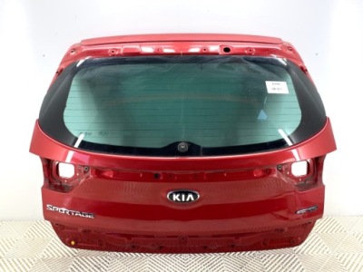 Крышка багажника задняя kia sportage iv suv true red задняя, багажника фото №1