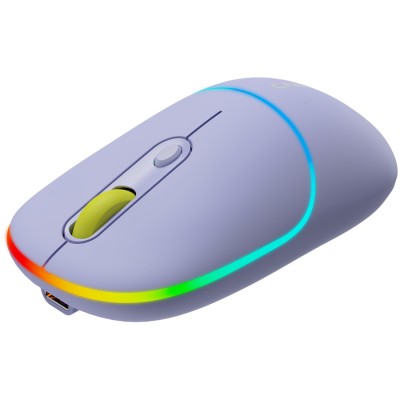 Myszka mysz bezprzewodowa 650mAh dwuzakresowa BT 5.0 i dongle USB 2.4Ghz