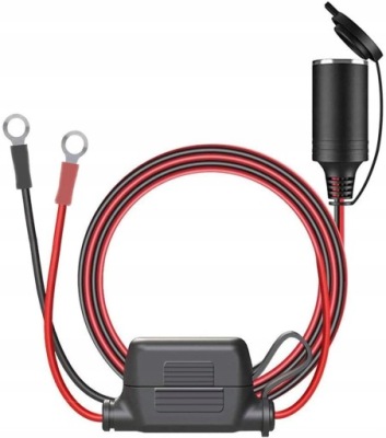 Роз'єм прикурювача na панель з запобіжник 3.5m фото №1