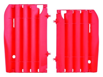 REJILLAS DEL RADIADOR POLISPORT HONDA CRF 450 09-12 RED  