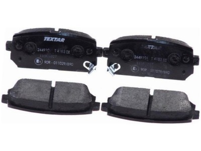 Гальмівні колодки задня textar 2449101 фото №1
