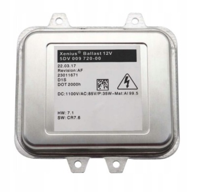 Преобразователь afl ксенон opel insignia 5dv009720-00 фото №1