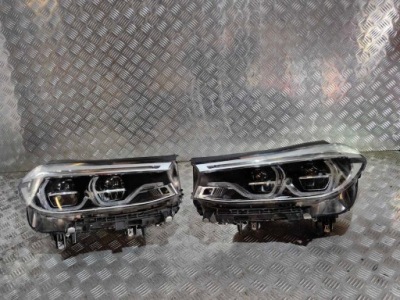 Лампа права bmw 6 g32 адаптивний led комплектна europ фото №1