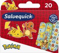 SALVEQUICK Plastry dla dzieci Pokemon 20 sztuk