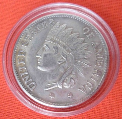 One Dolar Liberty USA 1851 r.