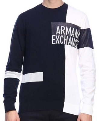 Armani Exchange sweter 3GZM1Z ZMU7Z 05CA biały XXL