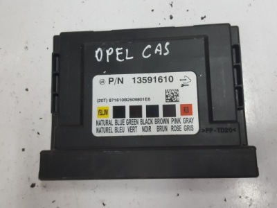 Opel cascada 13r- модуль комфорту bcm 13591610 фото №1