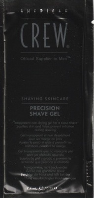 Americna Crew żel do golenia Precision Shave Gel próbka