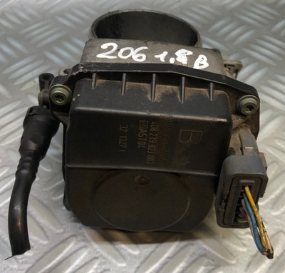 Peugeot 206 1.8 дроссельная заслонка фото №1