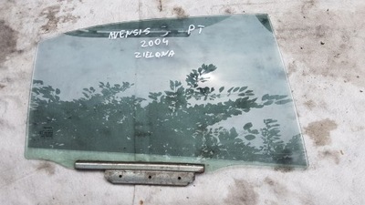 Toyota avensis t25 скло двері правий задня 2004 фото №1