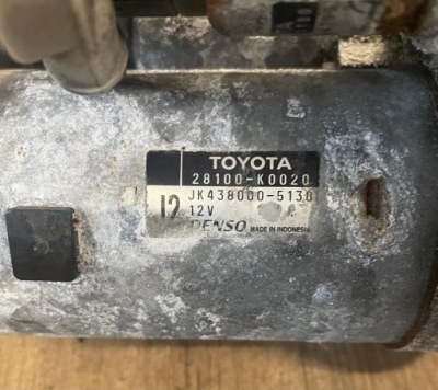 Toyota yaris iv стартер 1.5b фото №1