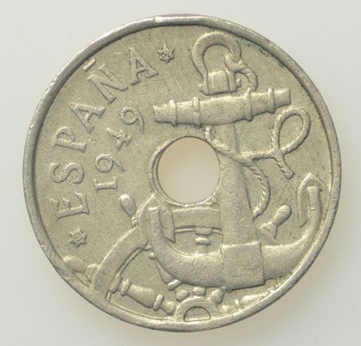 Hiszpania - 50 centymów 1949