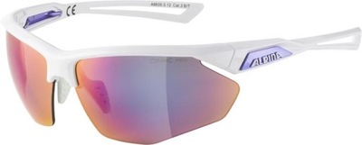 Okulary Alpina Nylos HR biało-fioletowe