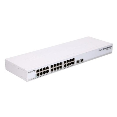 MIKROTIK CRS326-24G-2S+RM CLOUD ROUTER SWITCH 800MHZ, 512MB, 24XGE,