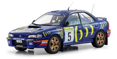 Subaru Impreza #5 C.Sainz M.Carlo 1995 1:18 KYOSHO