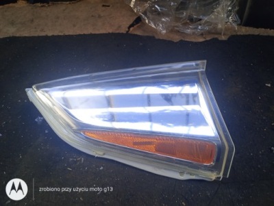 Nissan leaf 13- накладка поворотник лампа перед правая фото №1