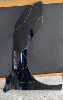 Крила передній правий peugeot 508 10-15 оригінал фото №1