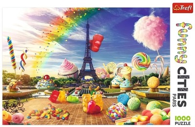 Trefl Puzzle Słodki Paryż 1000 elementów