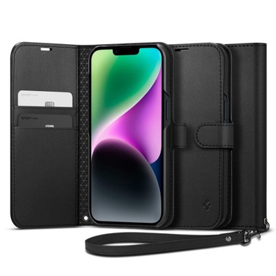 Spigen Etui Wallet S iPhone 14 czarny