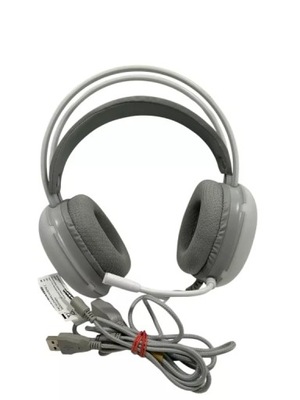 SLUCHAWKI BATTLETRON GAMING SZARE