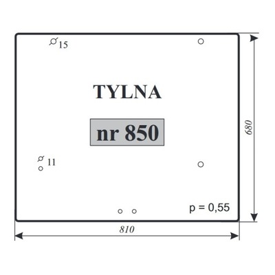 Renault clio iii hb 5d стекло задняя задняя с крышки фото №1