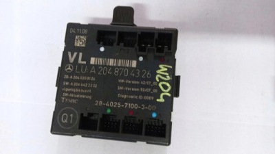 Модуль двері mercedes w204 c klasa a2048704326 фото №1