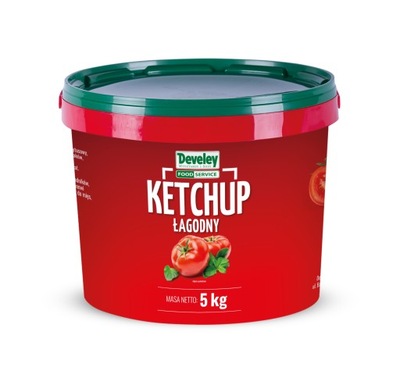 Develey Ketchup łagodny 5 kg